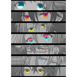 ANIME EYE QUIZ 👁️🕹️ Guess the anime eyes (VERY EASY - HARD)💙 