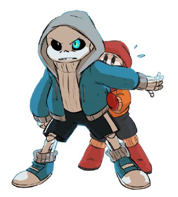 AU Undertale one-shots - Itty! Bitty! Underswap! Sans x Reader