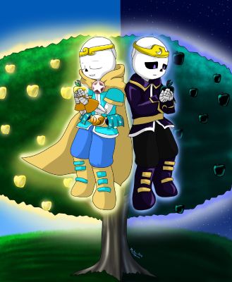 skeleton gamer on X: Nightmare sans and dream sans are so cute   / X