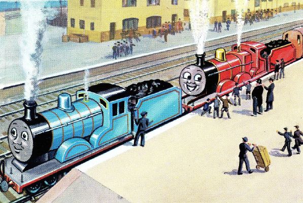 James The Red Engine - Test | Quotev