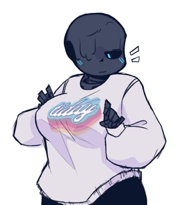 I love this 🥺, Nightmare!Sans simp club because why not