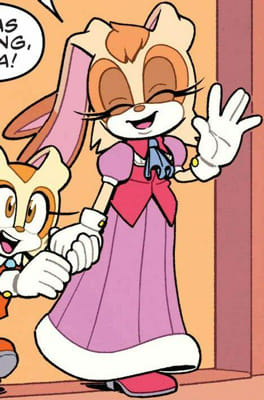 Elizabeth Rabbit Cream How much do you know about Cream the Rabbit? - Test | Quotev