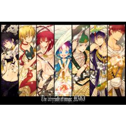 Magi: The Labyrinth of Magic Quiz - Which Character Are You?