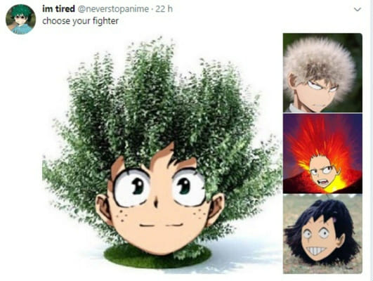 MHA cursed images - Quiz