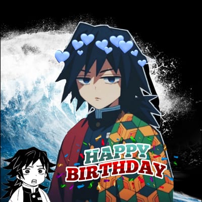 Happy birthday Giyu | Gen Z (Demon Slayer/kny)