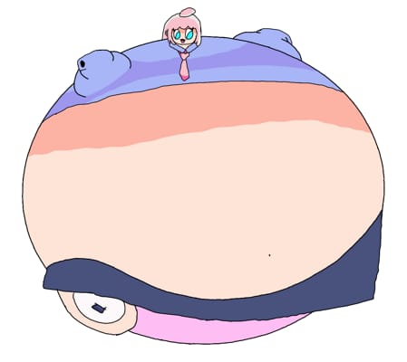 Cake filled Girl!~, Chonky and/or Puffy!