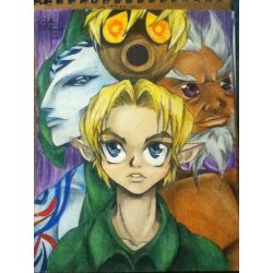 OoT] Here actually manga page to my fan art I posted : r/zelda