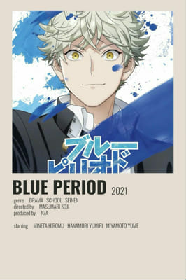 Manga The Blue Period Its getting an anime  Manga my life