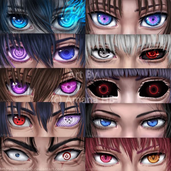 10 Characters With The Best Red Anime Eye Designs: Most Powerful And  Devilish Eyes! | Gaming Acharya