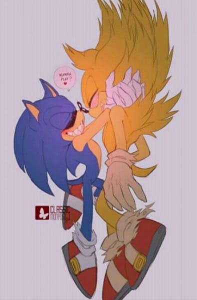 sonic exe x fleetway kiss｜TikTok Search