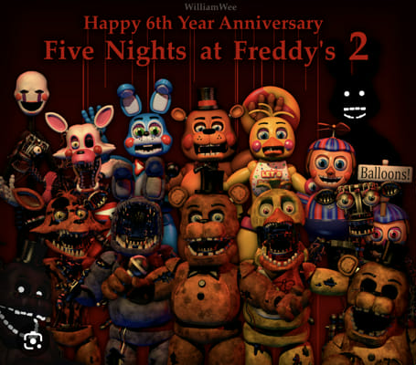 Five Nights At Freddy's 2 4 FNaF World 3 - Marionette - Puppet