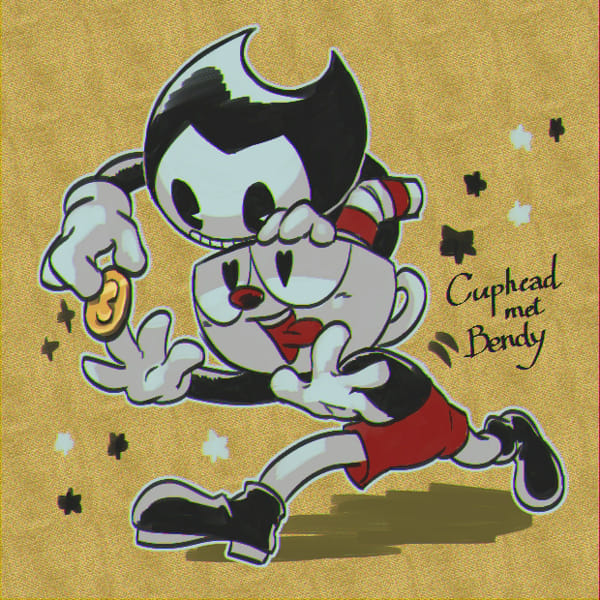 Bendy and the Cups (BatIM & Cuphead crossover)