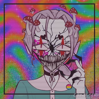 Weirdcore aesthetic, Oc challenge (picrew)