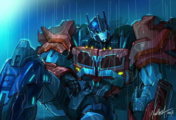 transformers prime arcee and smokescreen kiss
