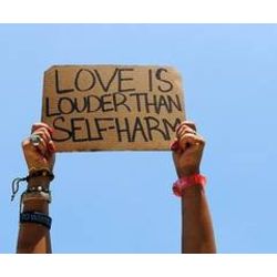 To write love on sale on her arms bracelet