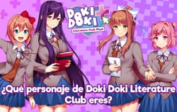 Quem você seria se estivesse em Doki Doki Literature Club? Who