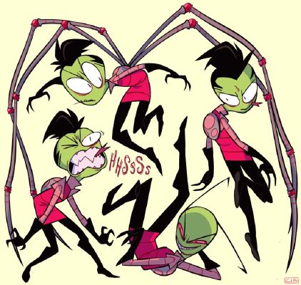 invader zim as a teenager