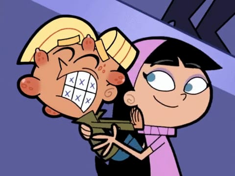 fairly odd parents timmy and trixie kiss