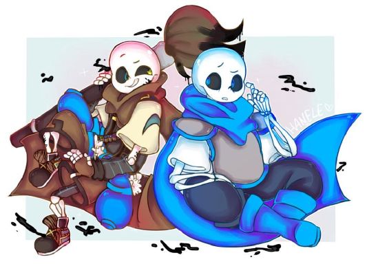 Ink!sans X Female Reader