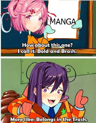 Manga Meme #1 | Doki Doki Literature Club Fan Chat! | Quotev