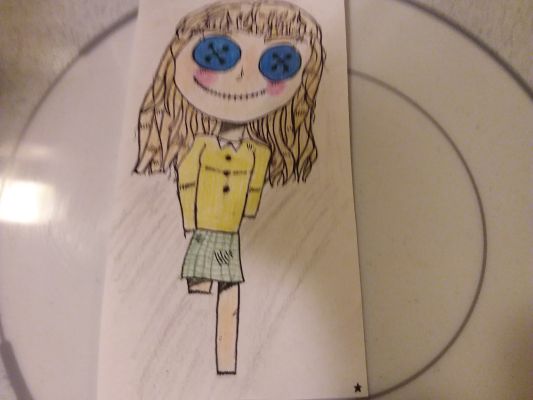 scary doll drawings