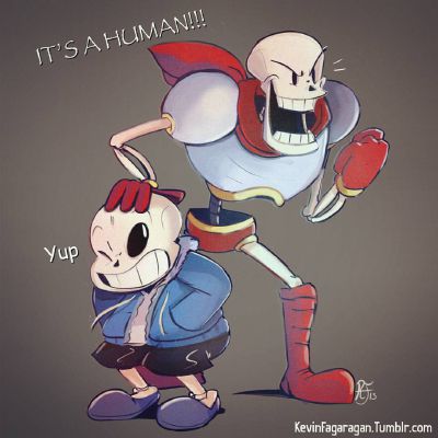 Soulmates - Sans Aus x Kamado reader x (3 only) Papyrus Aus (SLOW