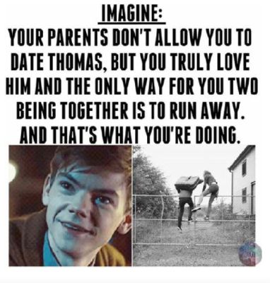 Run Away Thomas Sangster Imagines Quotev