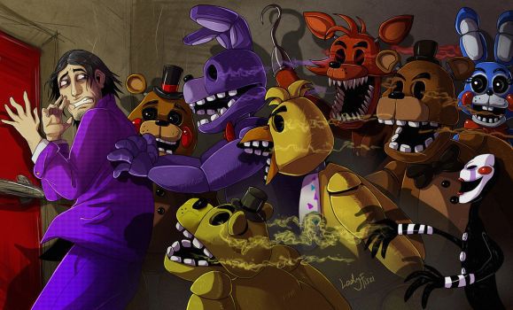 THE ANIMATRONICS CHASE YOU!