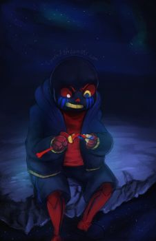 So..I researched some AU Sans's heights and..I made this image describing  it- : r/Undertale