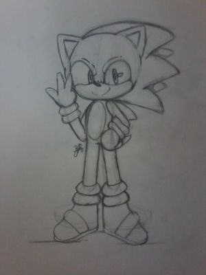 Fanart of Shadow being wholesome (art by me) : r/SonicTheHedgehog