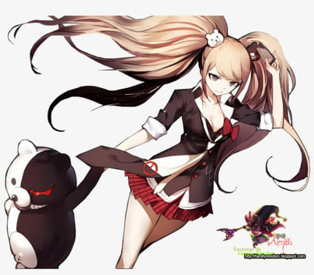 Junko pointy pose thing she does in the anime but it's a sprite edit 😎 :  r/danganronpa