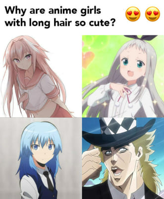 Anime-fied haircut meme : r/Animemes