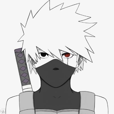 My Kakashi Hatake Drawing!