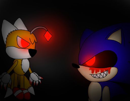 SONICA.EXE VS Tails Doll 