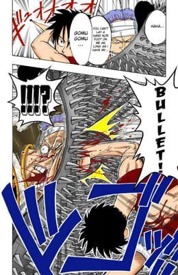One Piece Color Panel  Vespucci 🌐 on X: Luffy vs Don Krieg   / X