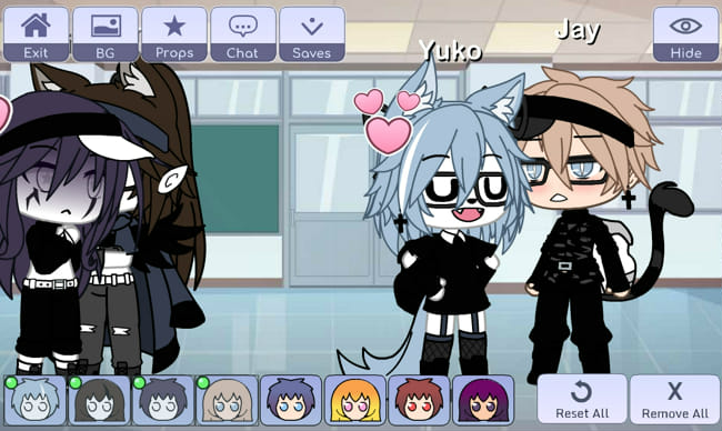 I tried to create the gang on Gacha Club💀~