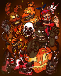 Which Fnaf 4 (Halloween Edition) Character are you? - Quiz