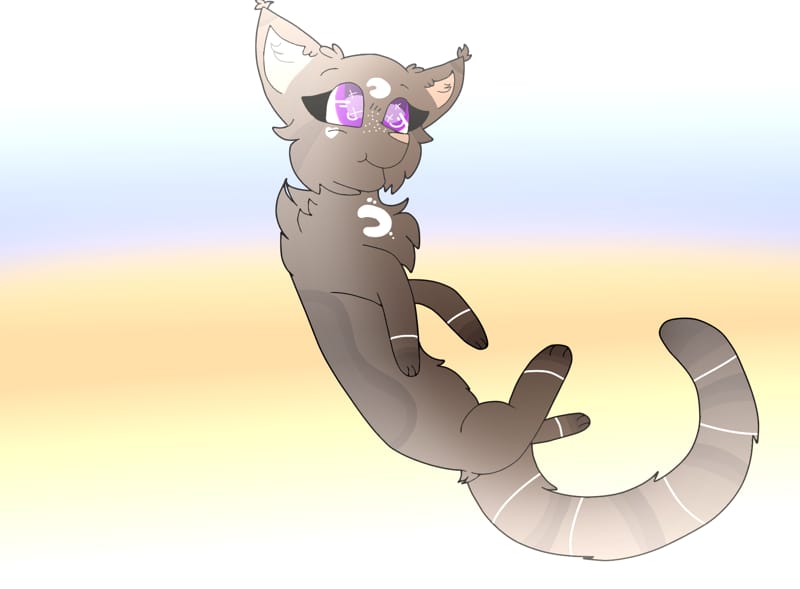 My art of Bluestar, about 2 months apart, enjoy : r/WarriorCats