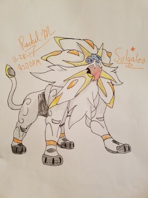 Got Solgaleo just now, very cool looking, sad we don't get an