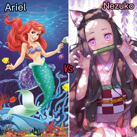 Nezuko vs Ariel - Quiz | Quotev