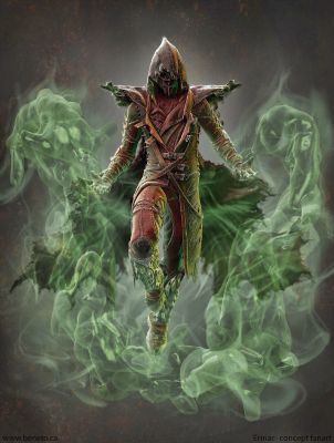 ermac mortal kombat fan art