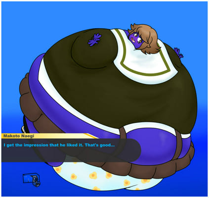 Cake filled Girl!~, Chonky and/or Puffy!
