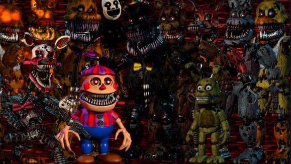 Which FNAF 4 animatronic are you?