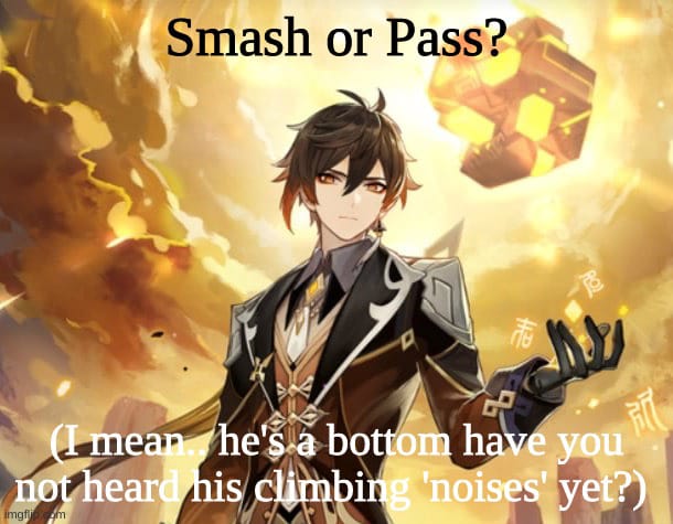 Smash or Pass Genshin impact Characters - Survey | Quotev