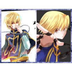 KiMouji on X: Hunter test with Kurapika ( fem. ver.) and Leorio