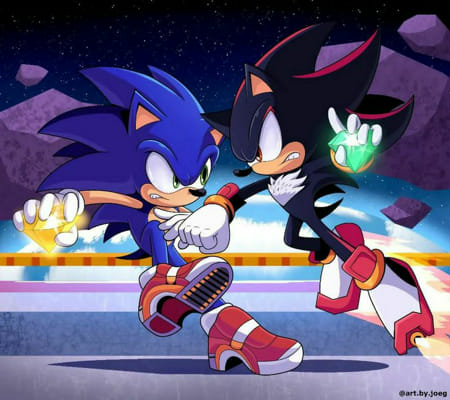 Sonic vs Shadow (Sonic Adventure 2)