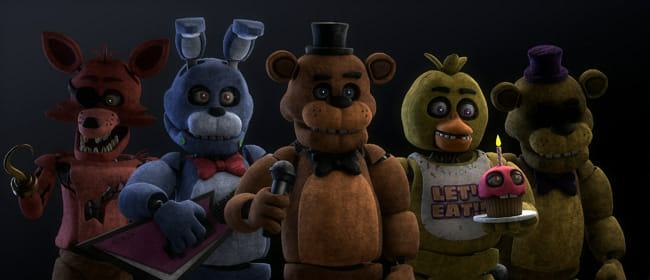 How tall are the FNAF 1 Animatronics?