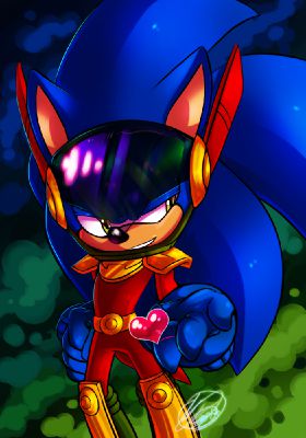 3002 - safe, artist:sp1ndash, mighty the armadillo, mina mongoose, nicole  the hololynx, sonic the hedgehog, zonic the zone cop, chao, group, heart,  hero chao, neutral chao, six fanarts 