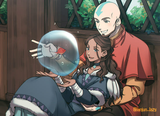 Katara & Aang's Best Waterbending Moments!