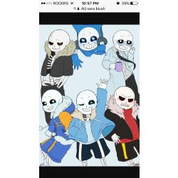 Which AU Sans Likes You? (girls only) - Quiz